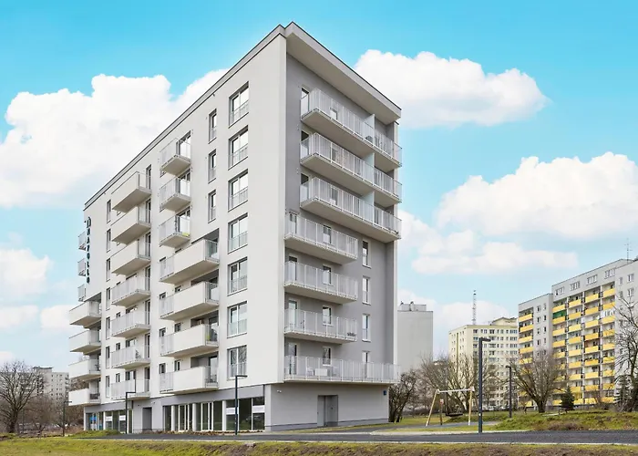 Stylish Apartment With Balcony 7Th Floor By Noclegi Renters